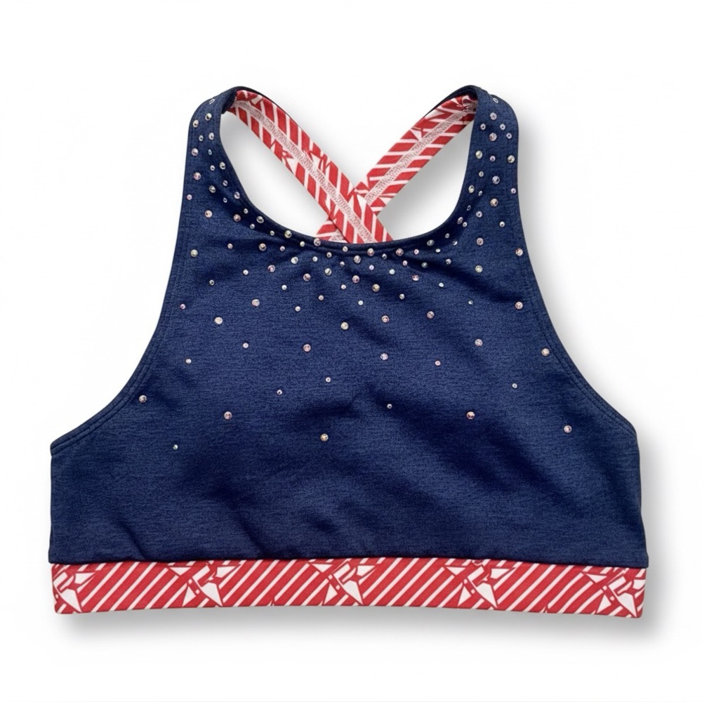 ALL-STAR REBEL ATHLETICS SPORTS BRA
SZ YL
EUC